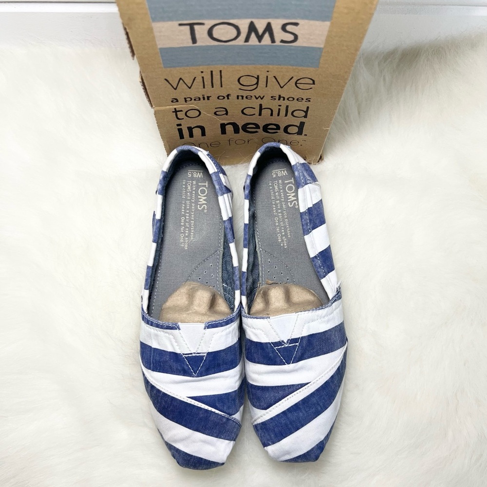Tom’s Classics Blue Beckett (Vegan) - Picture 2 of 5